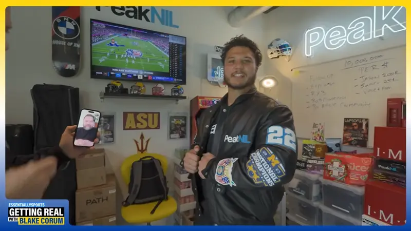 How Does Blake Corum Manage NFL, Family, and an NIL Company?